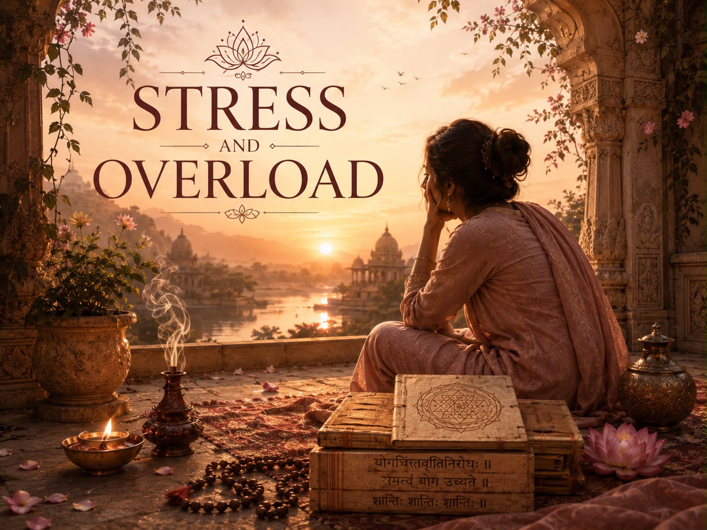 Quiet reset and breathing space for stress and overload meditation course.